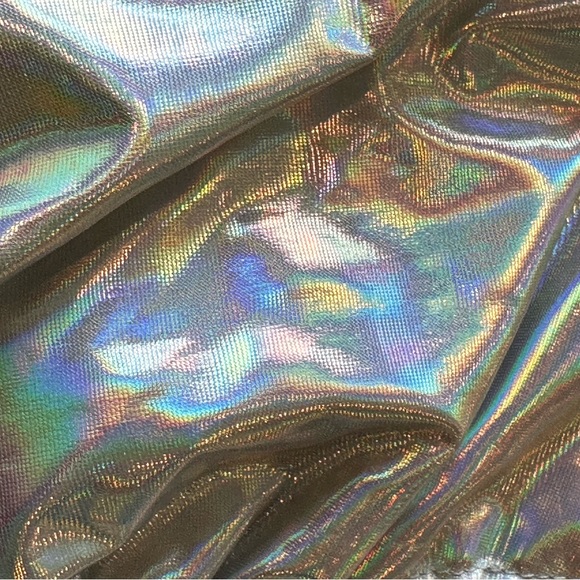 Holographic Rave/Festival Top - Picture 3 of 4